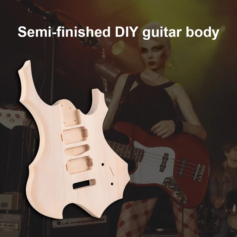Корпус электрогитары DIY, полуготовый деревянный корпус, фотоэлемент для модификации гитары
Корпус электрогитары DIY, полуготовый деревянный корпус, фотоэлемент для модификации гитары