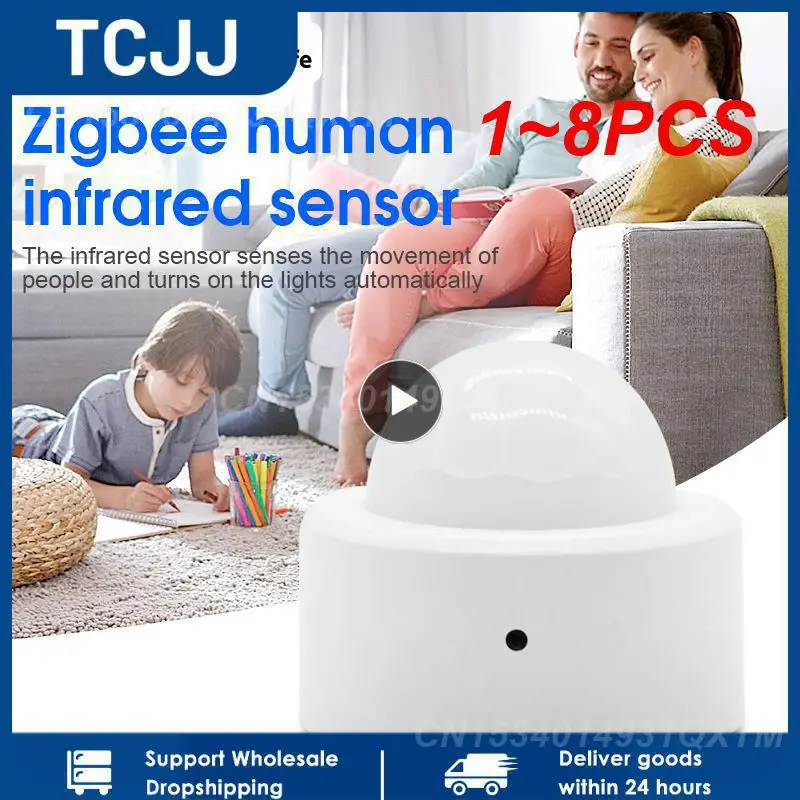 1~8PCS Tuya 3.0 Human Body PIR Motion Sensor Wireless Smart Life Home Security Protection Detector Work With Alexa
1~8PCS Tuya 3.0 Human Body PIR Motion Sensor Wireless Smart Life Home Security Protection Detector Work With Alexa