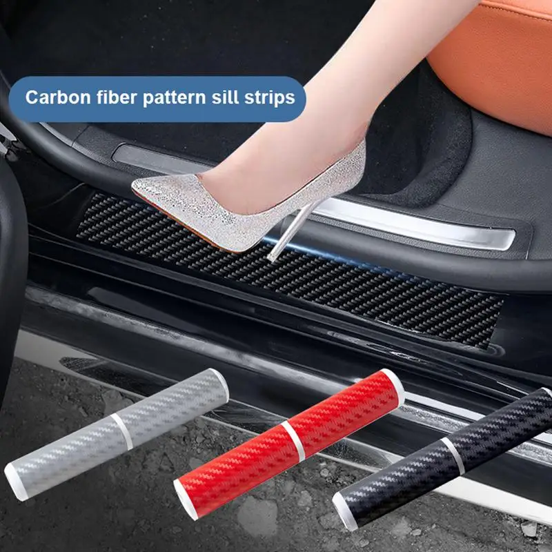 Automotive Door Entry Guard Anti Dirty Anti Kick Car Door Sill Strip Sticker Carbon Fiber Car Sticker DIY Paste Protection
Automotive Door Entry Guard Anti Dirty Anti Kick Car Door Sill Strip Sticker Carbon Fiber Car Sticker DIY Paste Protection