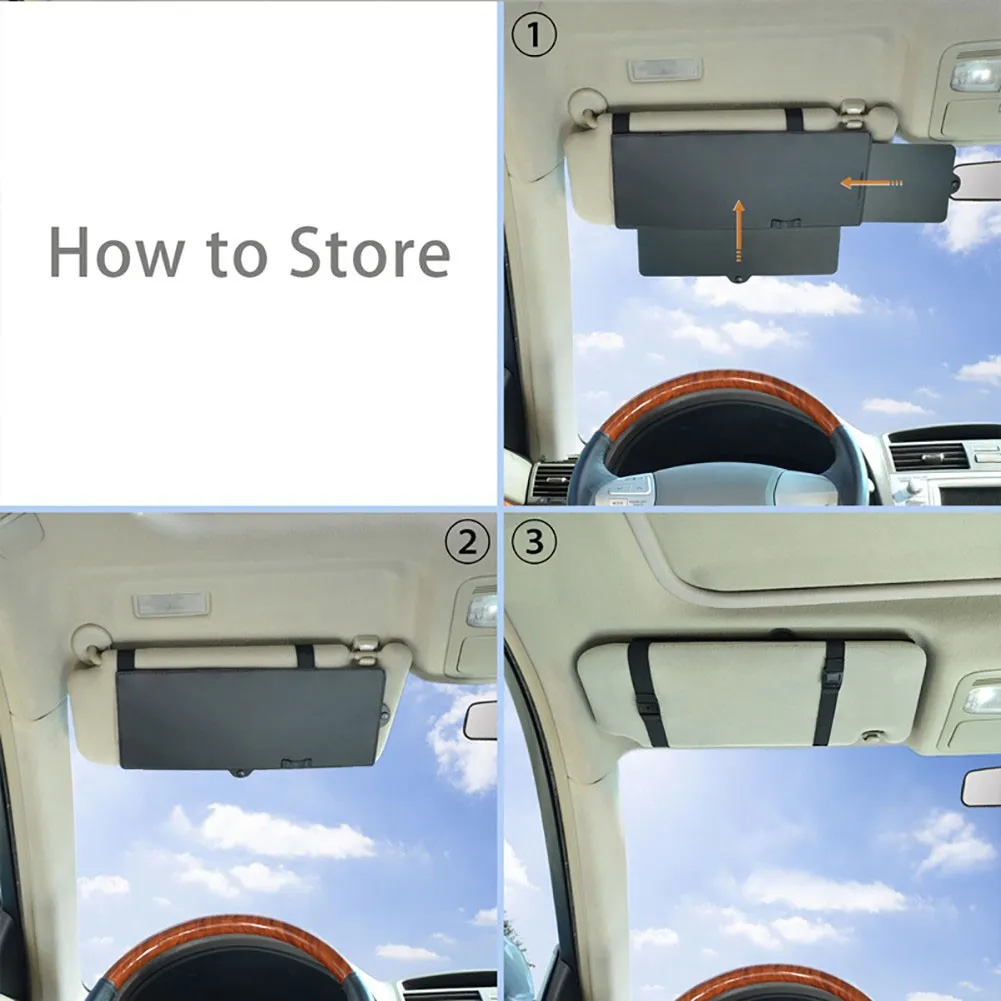 1Pcs Car Sun Visor Extender Anti-glare Sun Blocker Car Window Sunshade And UV Rays Blocker Universal For Cars Accessories
1Pcs Car Sun Visor Extender Anti-glare Sun Blocker Car Window Sunshade And UV Rays Blocker Universal For Cars Accessories