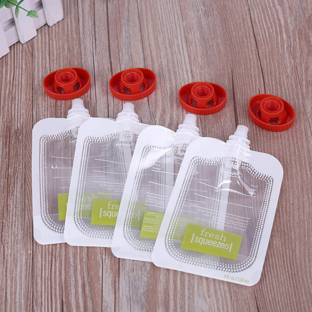 10/20/50pcs Reusable Baby Food Bag Squeeze Food Bag Spout Portable Traveling Pouch Baby Food Bag Mini Food Container Storage
10/20/50pcs Reusable Baby Food Bag Squeeze Food Bag Spout Portable Traveling Pouch Baby Food Bag Mini Food Container Storage