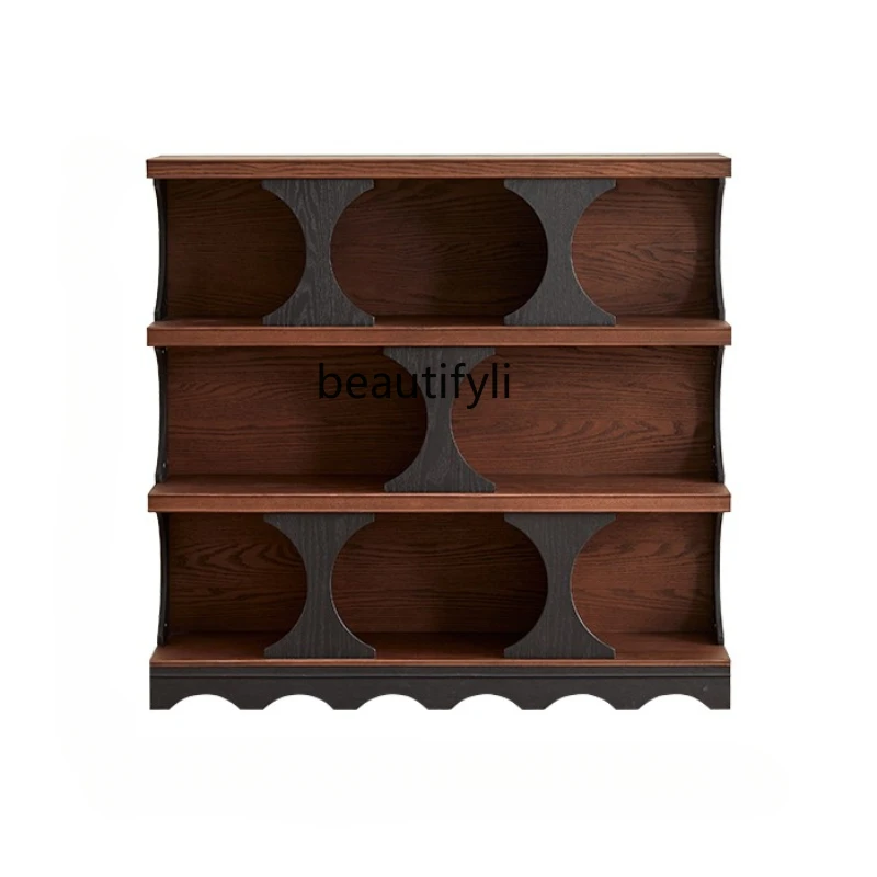 Nordic Mild Luxury Retro Solid Wood Porch Display Cabinet Living Room Storage Partition Bookcase Bookshelf
Nordic Mild Luxury Retro Solid Wood Porch Display Cabinet Living Room Storage Partition Bookcase Bookshelf