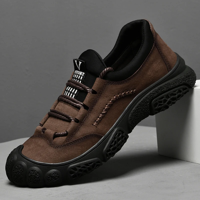 Casual Shoes Men Comfortable Outdoor genuine Leather Men Shoes lace up Breathable Shoes men Sneakers Moccasins Men Flats Shoes
Casual Shoes Men Comfortable Outdoor genuine Leather Men Shoes lace up Breathable Shoes men Sneakers Moccasins Men Flats Shoes