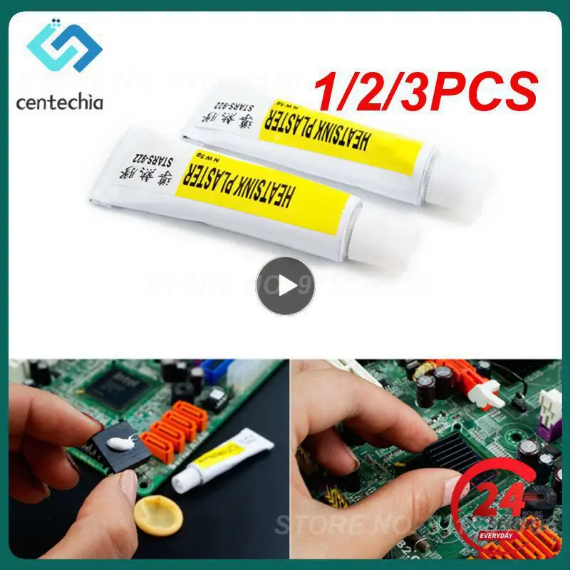 1/2/3PCS 5g Thermal Pads Conductive Heatsink Plaster Viscous Adhesive Glue For Chip VGA RAM LED IC Cooler Radiator Cooling
1/2/3PCS 5g Thermal Pads Conductive Heatsink Plaster Viscous Adhesive Glue For Chip VGA RAM LED IC Cooler Radiator Cooling