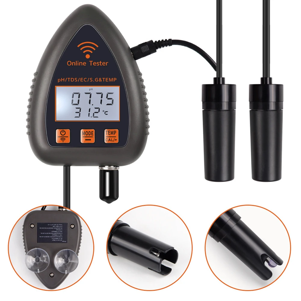 For IOS And For Android Phones Measuring Water Quality Monitor Miniature Tester Water Quality Monitor Meter 100*75*20 Mm
For IOS And For Android Phones Measuring Water Quality Monitor Miniature Tester Water Quality Monitor Meter 100*75*20 Mm