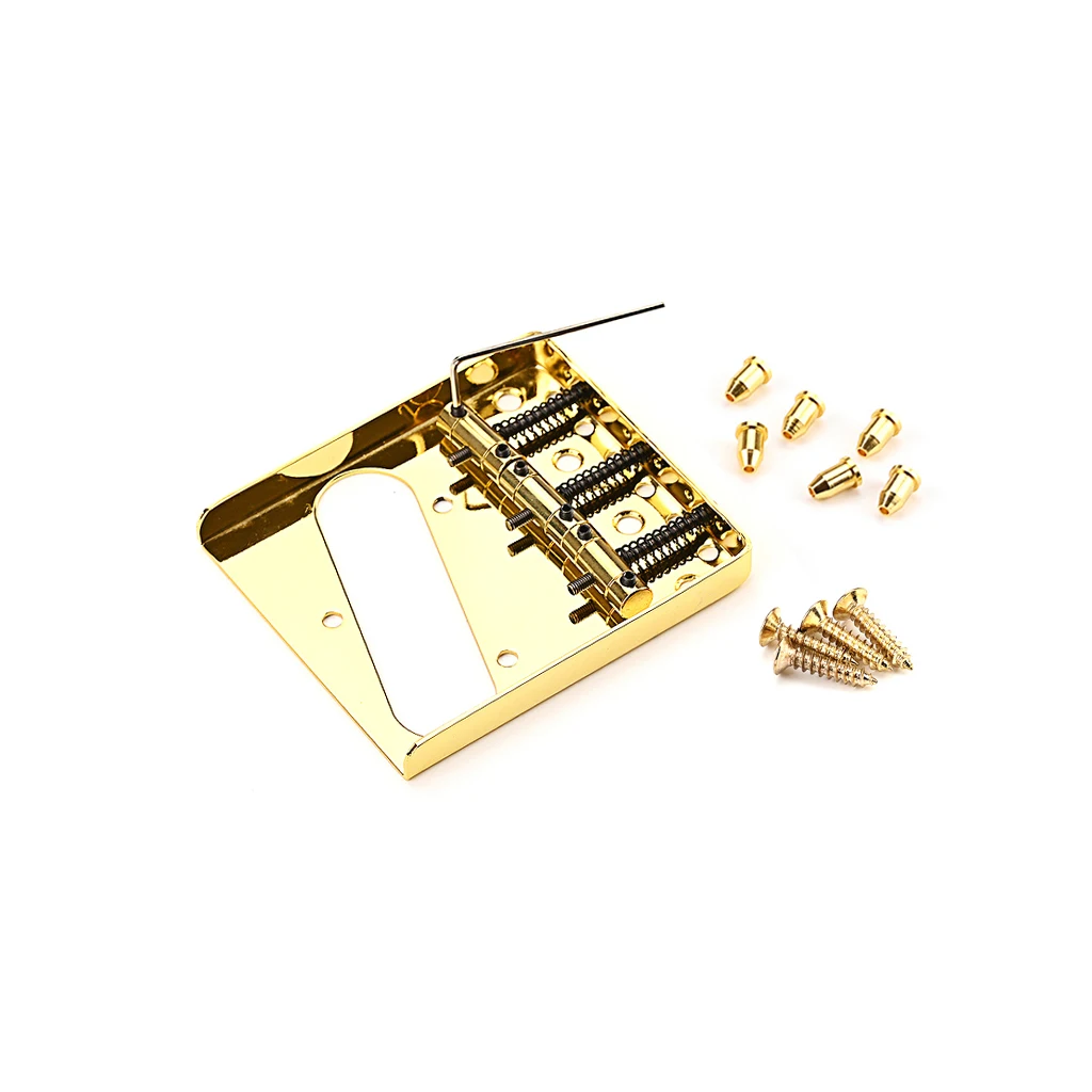 3 седла Американский винтажный горячий стержень Telecaster сборка моста хром 
3 седла Американский винтажный горячий стержень Telecaster сборка моста хром