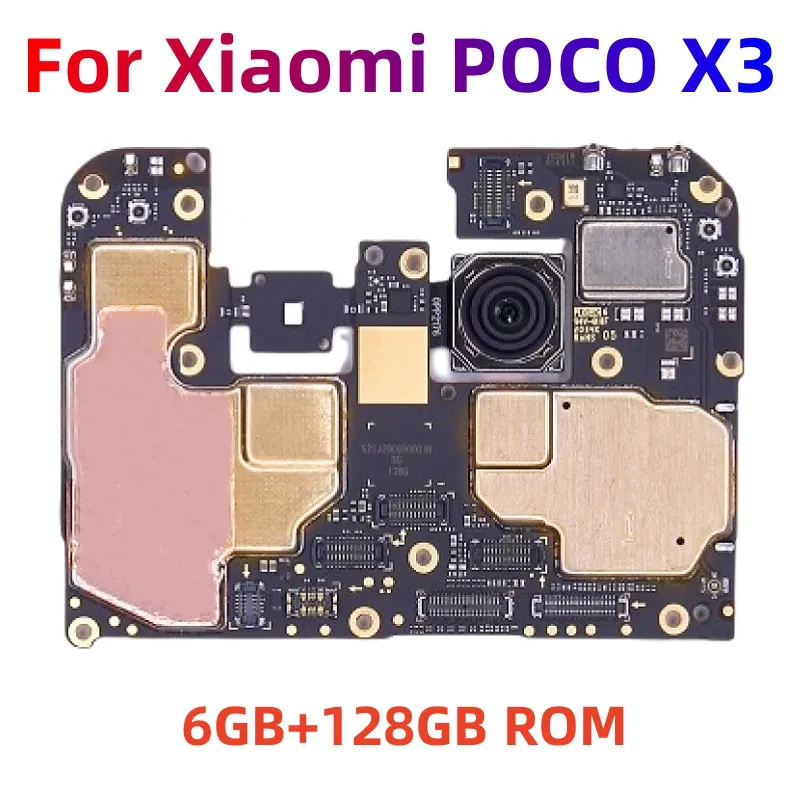 

Motherboard PCB Module for Xiaomi POCO X3 Mainboard 128GB Original Unlocked Version with Global Firmware