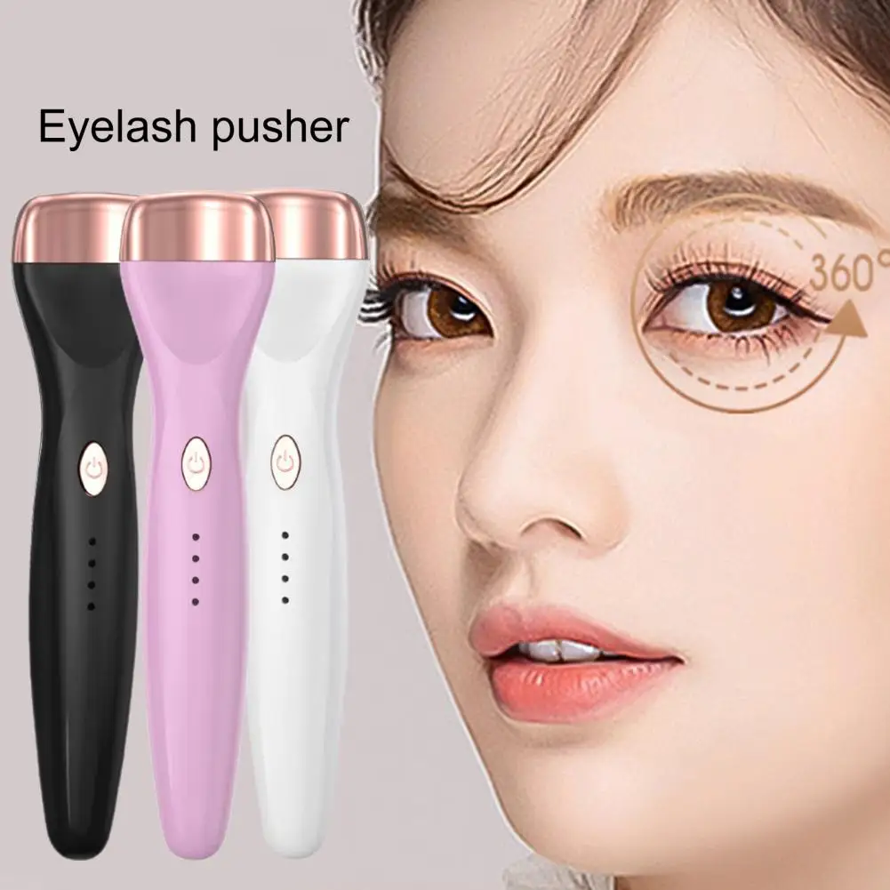 1 Set Eyelash Push Curler 3 Temperature Settings No Pinching Effect Natural Curling Electric Heated Eyelash Curler Daily Makeup
1 Set Eyelash Push Curler 3 Temperature Settings No Pinching Effect Natural Curling Electric Heated Eyelash Curler Daily Makeup