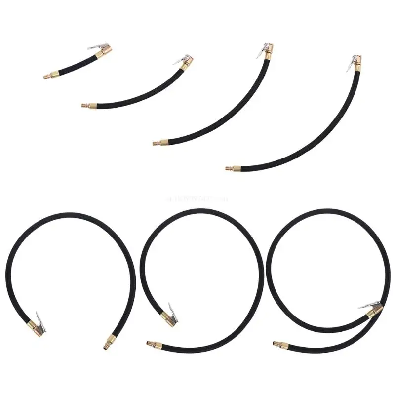 Tire Air Chuck with Rubber Hose & Tire-Valve Fine Thread 10/20/30/40/60/80cm Dropship
Tire Air Chuck with Rubber Hose & Tire-Valve Fine Thread 10/20/30/40/60/80cm Dropship