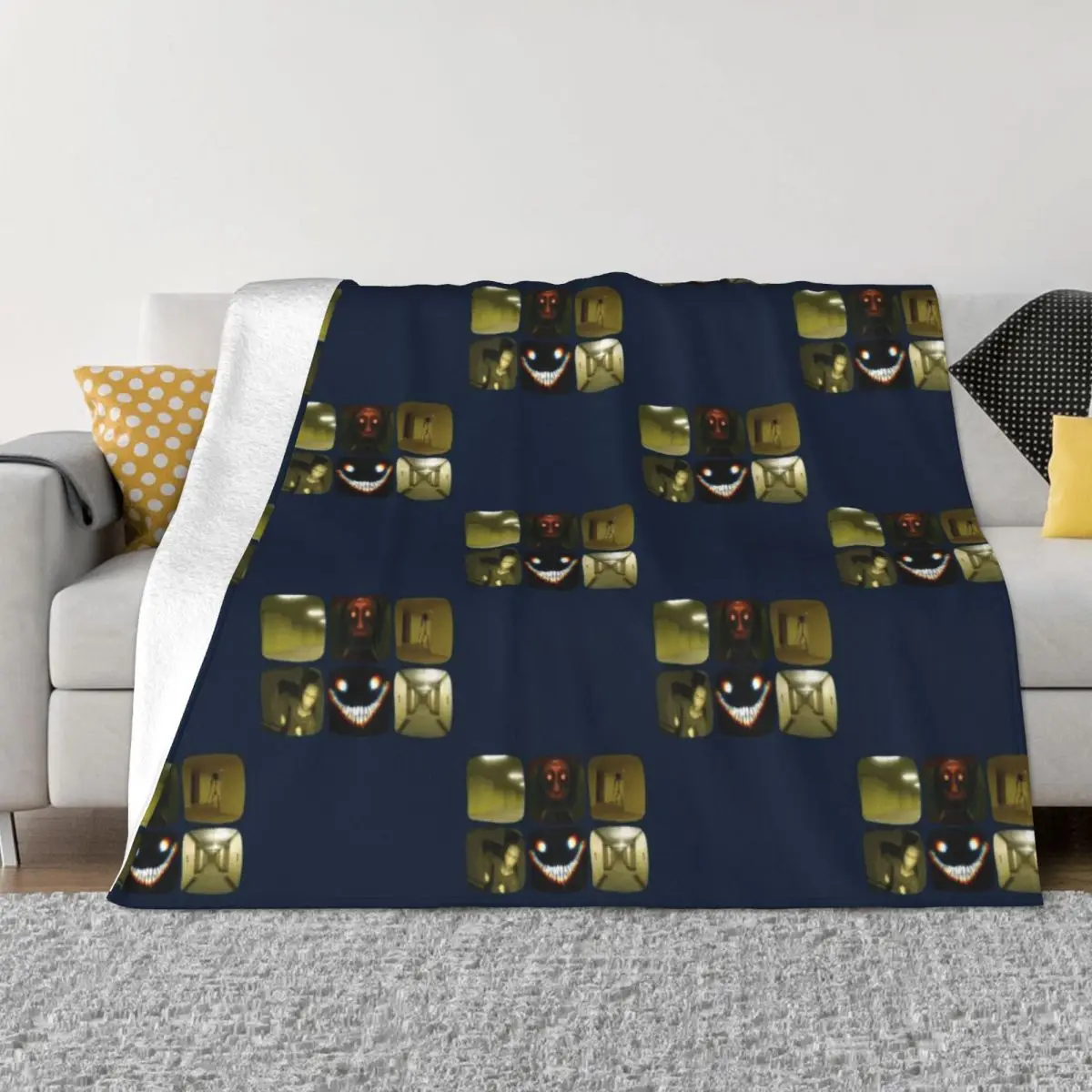 THE BACKROOMS Throw Blanket Bed Fashionable Summer Furry wednesday Blankets
THE BACKROOMS Throw Blanket Bed Fashionable Summer Furry wednesday Blankets