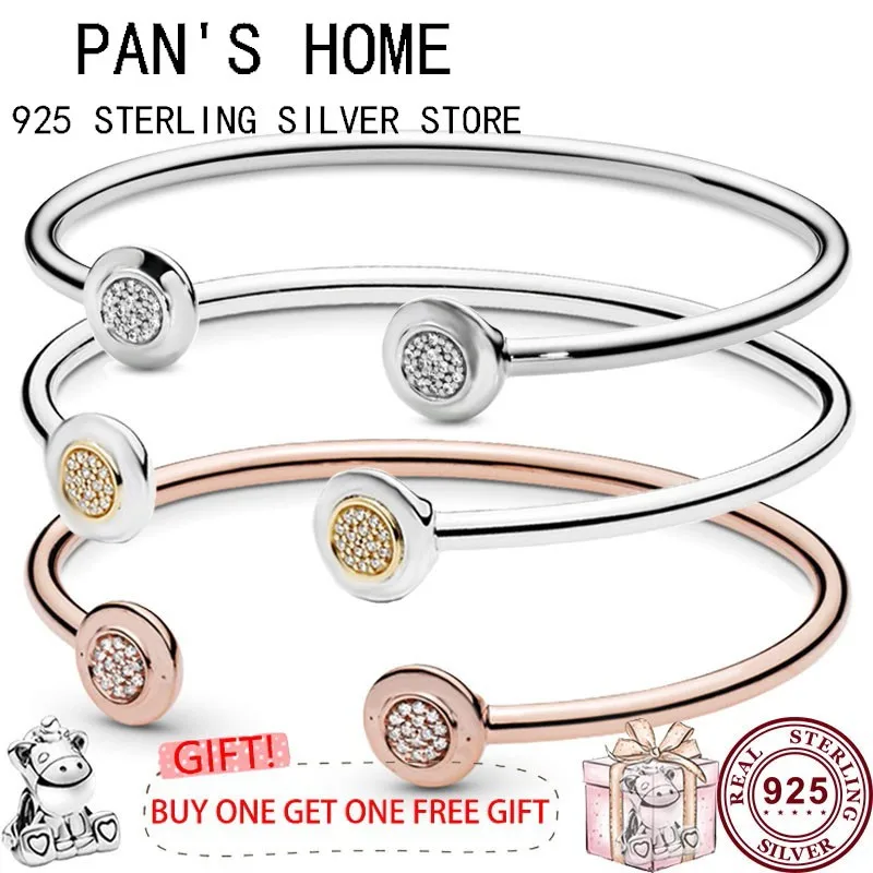 Hot 925 Sterling Silver Exquisite Round Fashion Opening Women's Bracelet Suitable For Original Woman's Fashion Charm Jewelry
Hot 925 Sterling Silver Exquisite Round Fashion Opening Women's Bracelet Suitable For Original Woman's Fashion Charm Jewelry