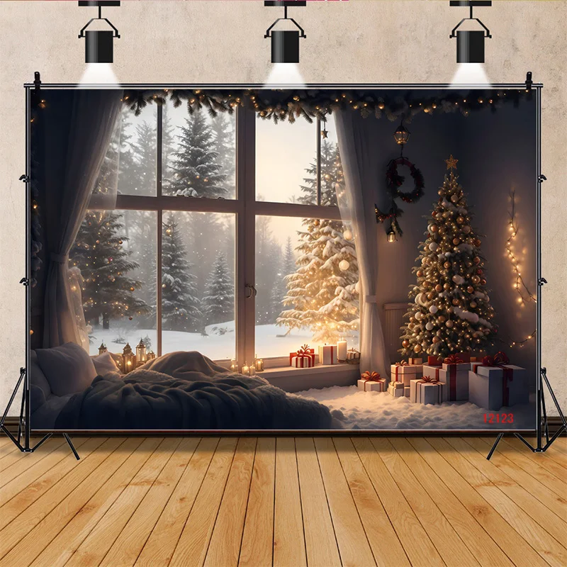 SHENGYONGBAO Christmas Day Fireplace Photography Backdrops Gift Box Chimneys Snowflake Window Indoor Studio Background WW-31
SHENGYONGBAO Christmas Day Fireplace Photography Backdrops Gift Box Chimneys Snowflake Window Indoor Studio Background WW-31