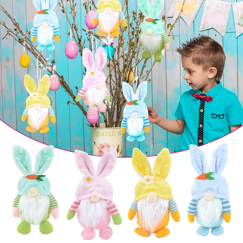 Easter Long Eared Faceless Rabbit Doll Handmade Reusable Plush Doll Home Decoration Spring Hanging Bunny Ornaments Kids Gift
Easter Long Eared Faceless Rabbit Doll Handmade Reusable Plush Doll Home Decoration Spring Hanging Bunny Ornaments Kids Gift