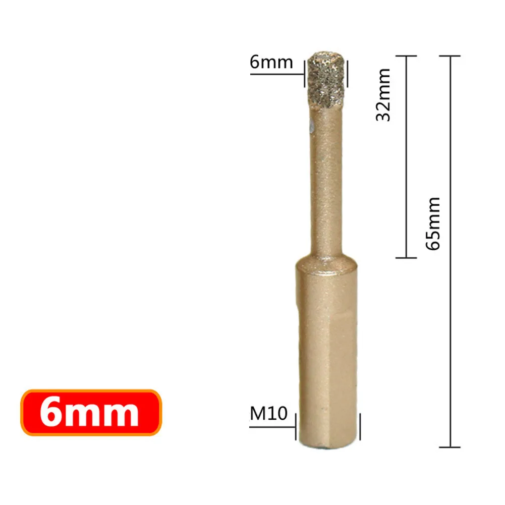 M10 Shank Diamond Drill Bit Dry Drill Bit Brazing 6-12mm Hole Opener Saw For Porcelain Tiles Marble Glass Drilling Tools
M10 Shank Diamond Drill Bit Dry Drill Bit Brazing 6-12mm Hole Opener Saw For Porcelain Tiles Marble Glass Drilling Tools