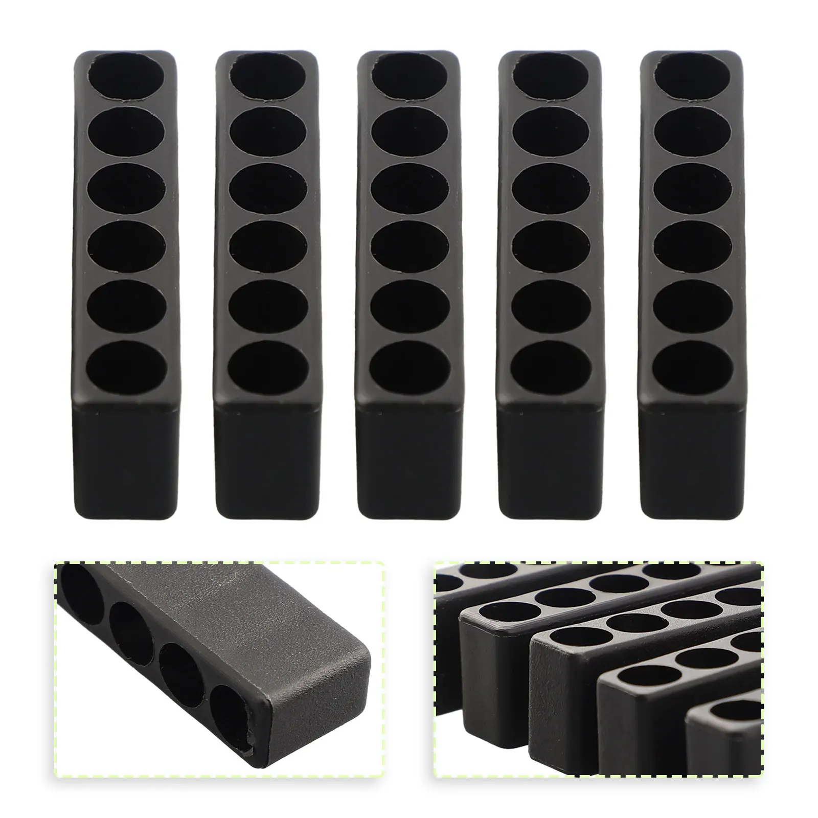 5Pcs Bit Holder 6 Hole 1/4 Hex Shank Screwdriver Plastic Screwdriver Storage Hexagonal Handle Bit Storage Strip Hand Tool
5Pcs Bit Holder 6 Hole 1/4 Hex Shank Screwdriver Plastic Screwdriver Storage Hexagonal Handle Bit Storage Strip Hand Tool