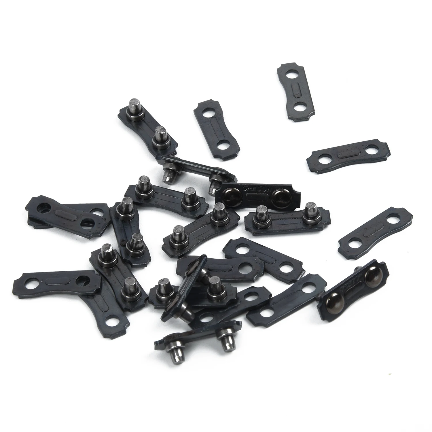 12 Set Chainsaw Chain Links Repair Drive Links Part 3/8LP Pitch - .043 .050 Gauge Woodworking Chainsaw Chain Master Joiner Metal
12 Set Chainsaw Chain Links Repair Drive Links Part 3/8LP Pitch - .043 .050 Gauge Woodworking Chainsaw Chain Master Joiner Metal