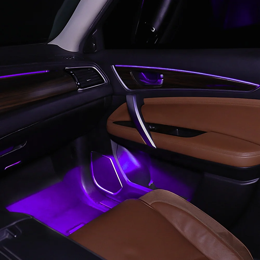 Украшение интерьера автомобиля Φ RGB высокой плотности управление через приложение универсальное оформление автомобиля светильник 256 цветов
Украшение интерьера автомобиля Φ RGB высокой плотности управление через приложение универсальное оформление автомобиля светильник 256 цветов