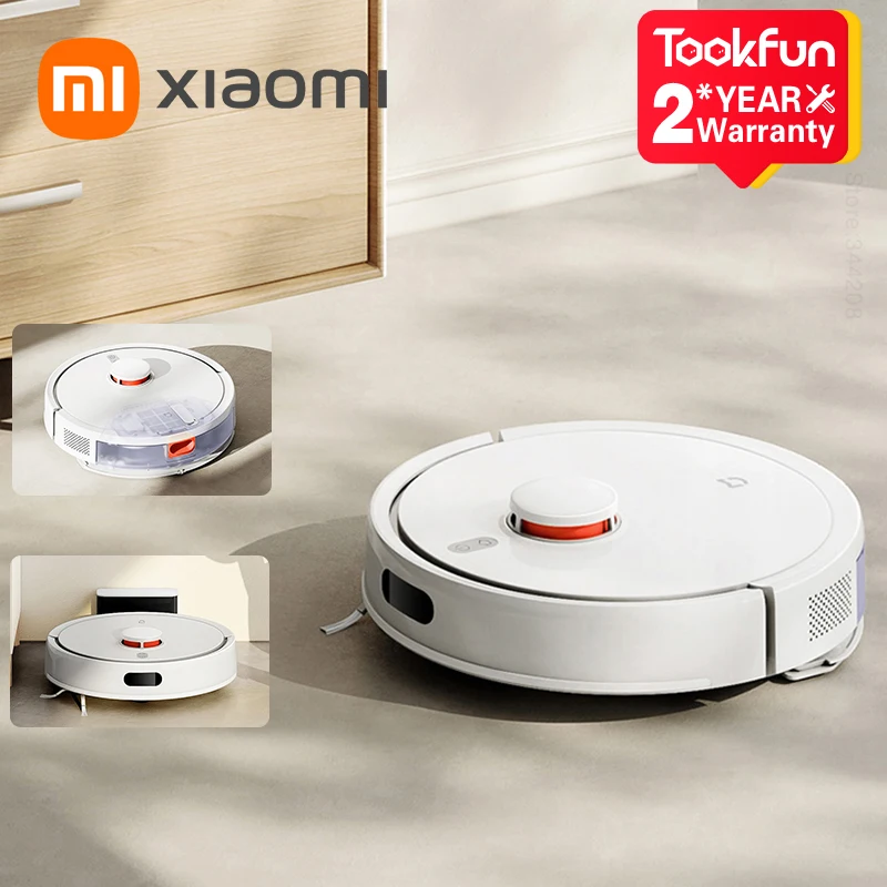 

XIAOMI MIJIA 3C Plus Enhanced Edition Pro Robot Vacuum Cleaners C 103 5000PA Suction For Home Smart Planned Sweeping Washing Mop