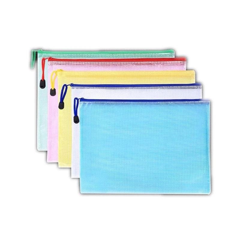10pcs Mesh Zipper Pouch A4 Document Bag Waterproof Zip File Folders School Office Stationary Supplies Storage Bags
10pcs Mesh Zipper Pouch A4 Document Bag Waterproof Zip File Folders School Office Stationary Supplies Storage Bags