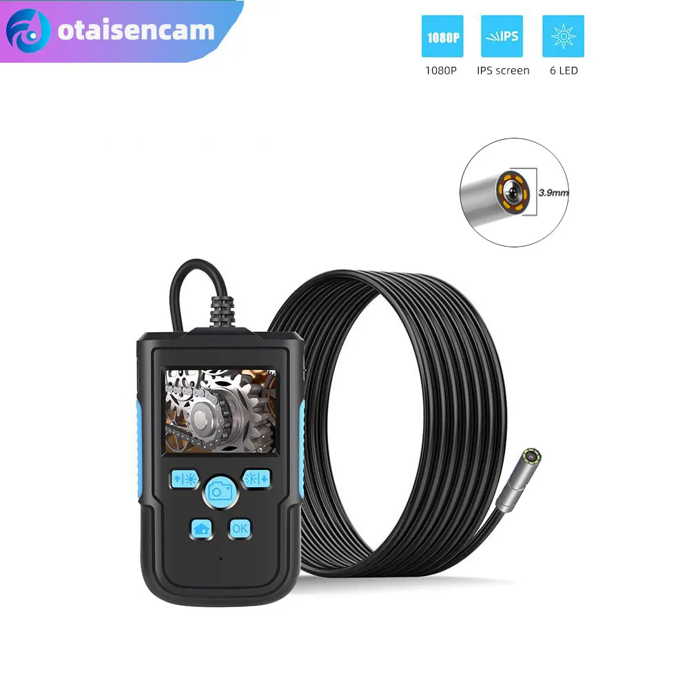 Industrial Endoscope Integrated Machine 2.4 Inch Ips Screen 5.5mm Lens HD Pipeline Camera Video Detection Inspection Borescope
Industrial Endoscope Integrated Machine 2.4 Inch Ips Screen 5.5mm Lens HD Pipeline Camera Video Detection Inspection Borescope