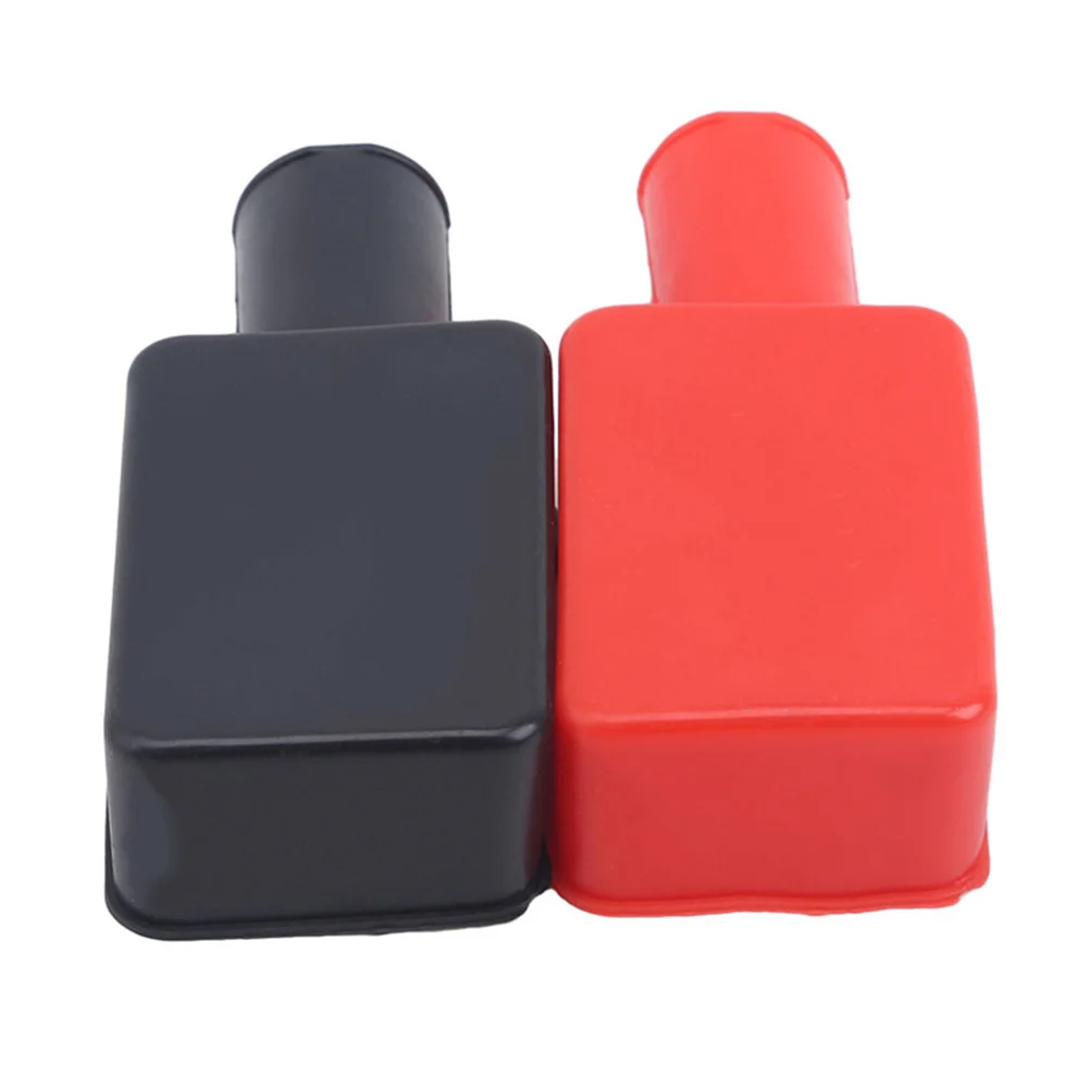 

2 Pcs Car Battery Terminal Cap Negative Positive Terminal Covers Protector Replacement Batteries Battery Insulating Covers