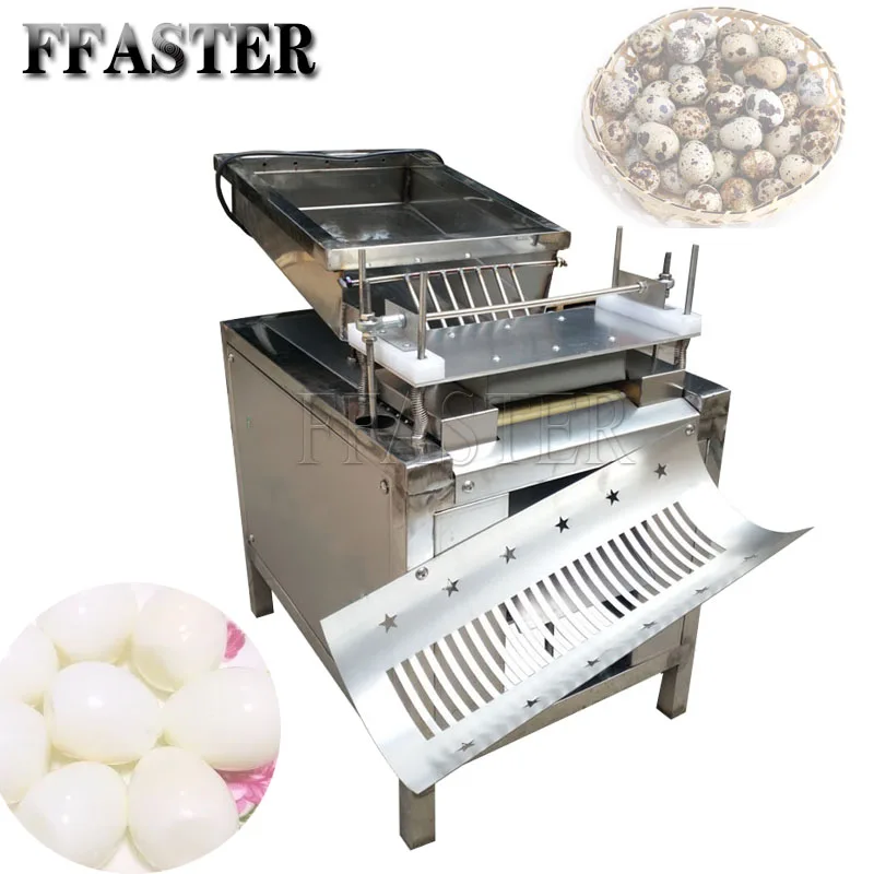 Automatic Quail Egg Shelling Machine Electric Quail Egg Peeler Machine Commercial Stainless Steel Quail Egg Sheller 10000PCS/H
Automatic Quail Egg Shelling Machine Electric Quail Egg Peeler Machine Commercial Stainless Steel Quail Egg Sheller 10000PCS/H