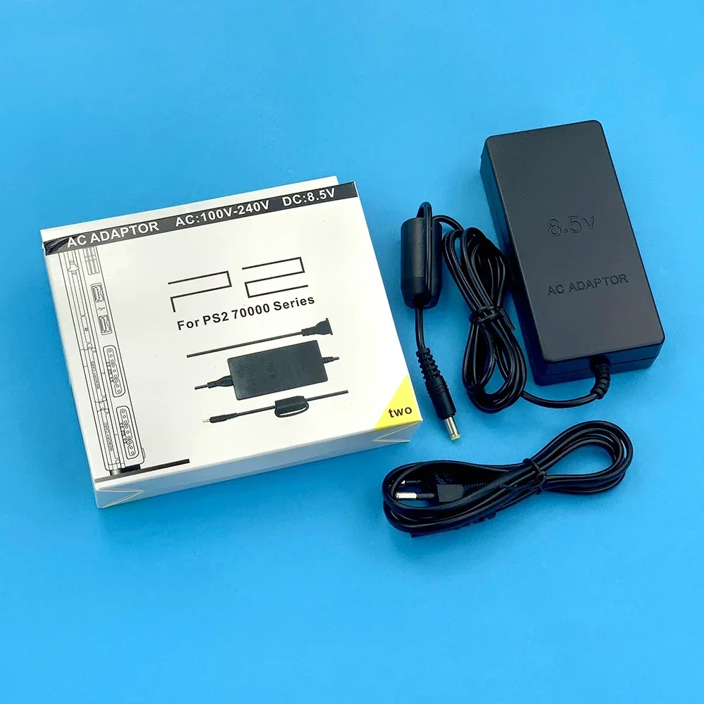 NEW EU US PLUG 100~240V 50/60Hz AC Power Adapter For Playstation 2 DC 8.5V Adaptor For PS2 Slim 70000 Series Dropshipping NEW EU US PLUG 100~240V 50/60Hz AC Power Adapter For Playstation 2 DC 8.5V Adaptor For PS2 Slim 70000 Series Dropshipping