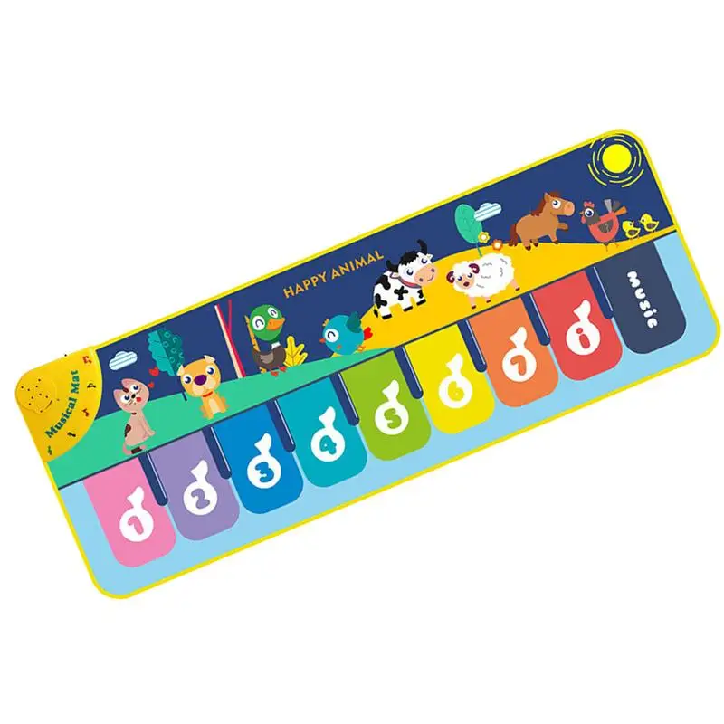 Piano Mat Musical Carpet With Colorful Lights Birthday Gift Piano Keyboard Carpet Electronic Music Play Blanket For Early
Piano Mat Musical Carpet With Colorful Lights Birthday Gift Piano Keyboard Carpet Electronic Music Play Blanket For Early