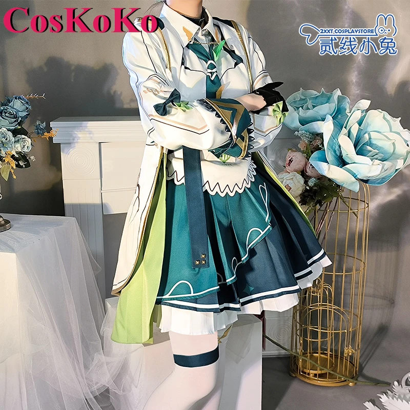 【Customized】CosKoKo Theresa Apocalypse Cosplay Anime Game Honkai Impact Costume Combat Uniform Carnival Party Role Play Clothing
【Customized】CosKoKo Theresa Apocalypse Cosplay Anime Game Honkai Impact Costume Combat Uniform Carnival Party Role Play Clothing