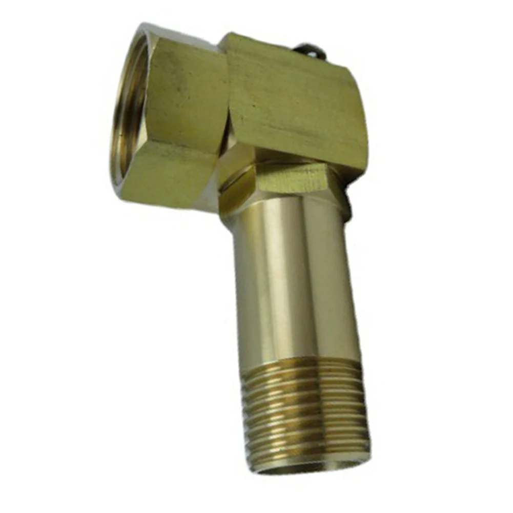 1pcs Outdoor Garden Hose Reel Fittings Swivel Elbow Connector 3/4 Inch GHT Internal Thread To 1/2 Inch NPT External Thread
1pcs Outdoor Garden Hose Reel Fittings Swivel Elbow Connector 3/4 Inch GHT Internal Thread To 1/2 Inch NPT External Thread