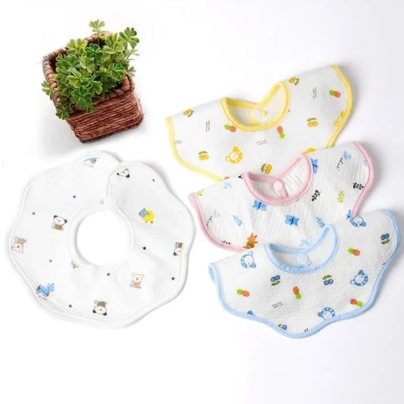 Baby petal bib Ecological cotton waterproof saliva towel 360 degrees rotating baby bib spit milk bib
Baby petal bib Ecological cotton waterproof saliva towel 360 degrees rotating baby bib spit milk bib
