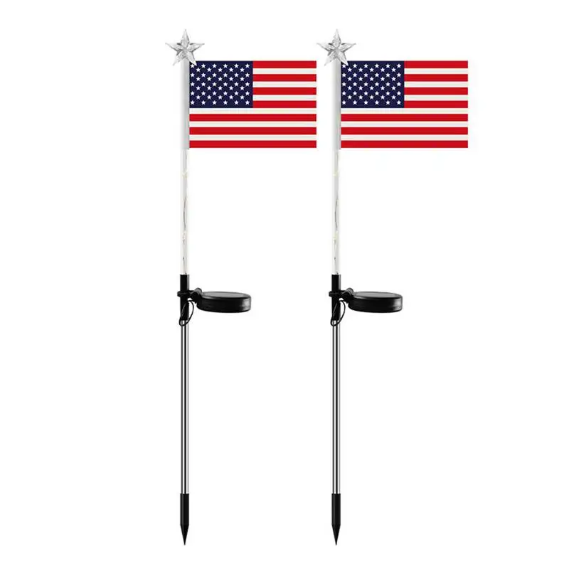 Patriotic Garden Flag Light American Flag Lights Garden Stake Light Pathway Light U.S. Flag Stake Landscape Light For Patio
Patriotic Garden Flag Light American Flag Lights Garden Stake Light Pathway Light U.S. Flag Stake Landscape Light For Patio