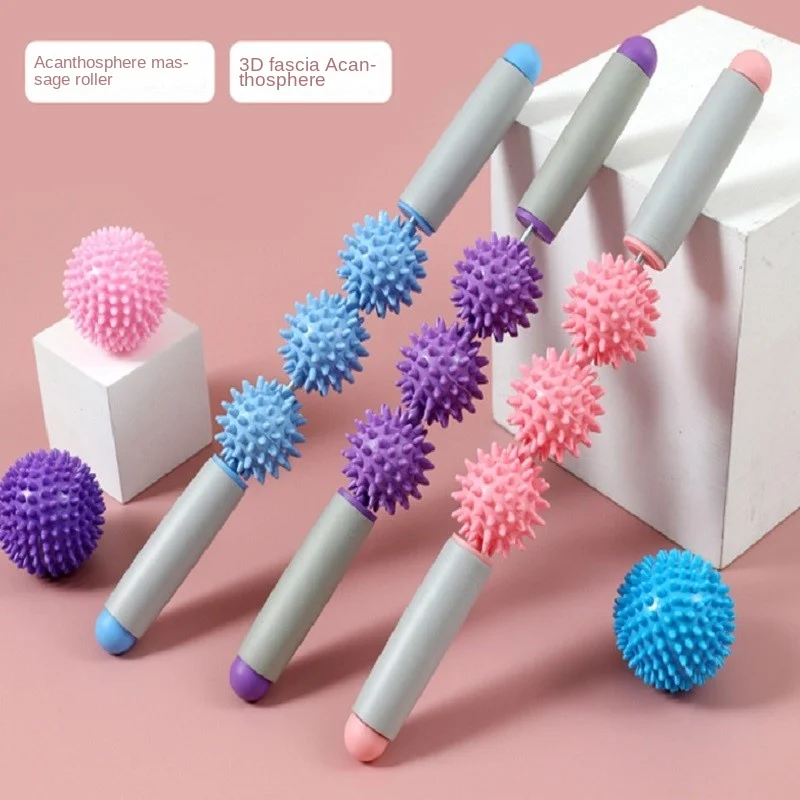 SELFREE-Stab Ball Massage Stick Muscle Relaxation Exercise Roller Fitness Yoga Hedgehog Ball Fascia Stick Sport Drop-shippping
SELFREE-Stab Ball Massage Stick Muscle Relaxation Exercise Roller Fitness Yoga Hedgehog Ball Fascia Stick Sport Drop-shippping