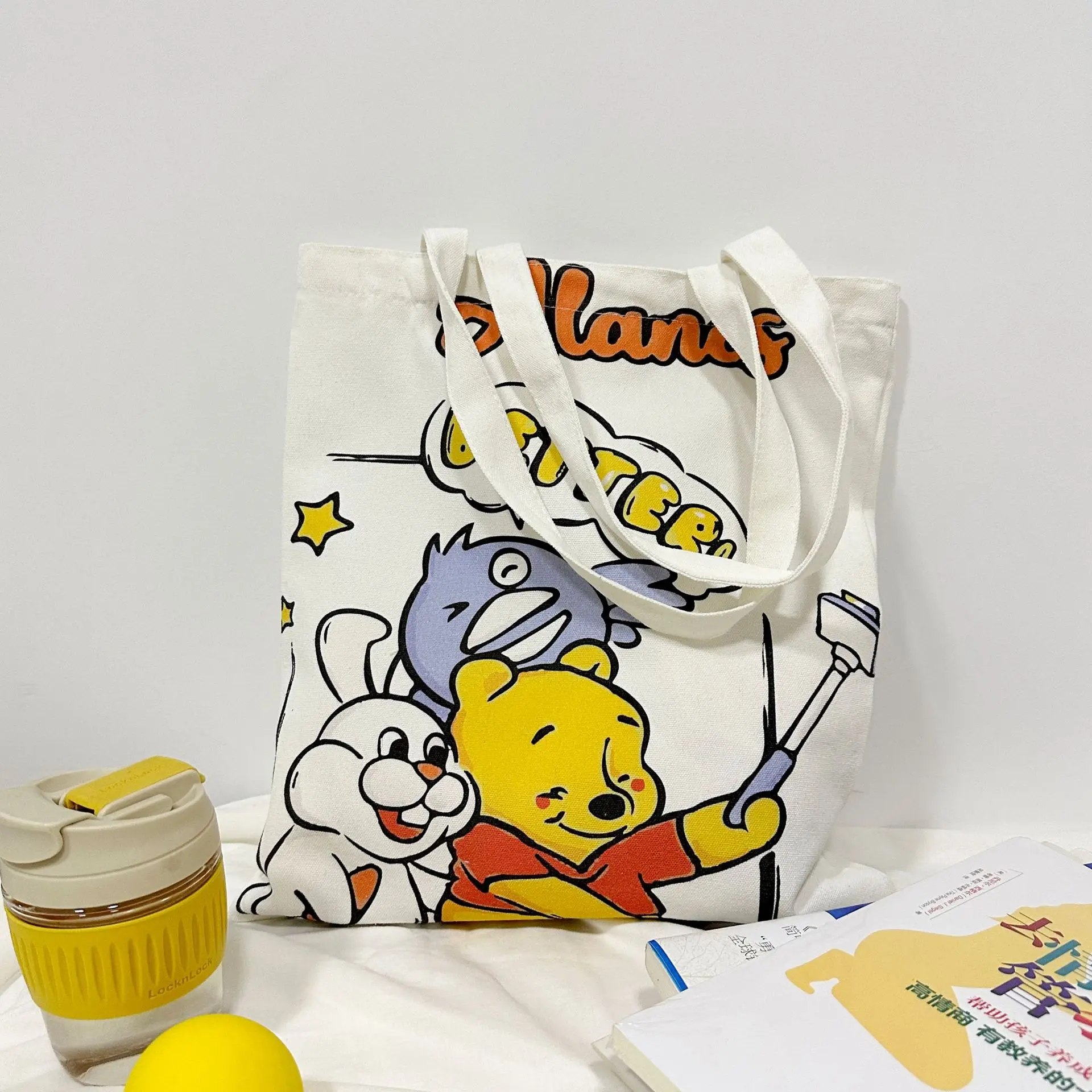 Сумка на плечо Sanrio, портативная холщовая вместительная сумочка для студенток, для поездок в класс
Сумка на плечо Sanrio, портативная холщовая вместительная сумочка для студенток, для поездок в класс