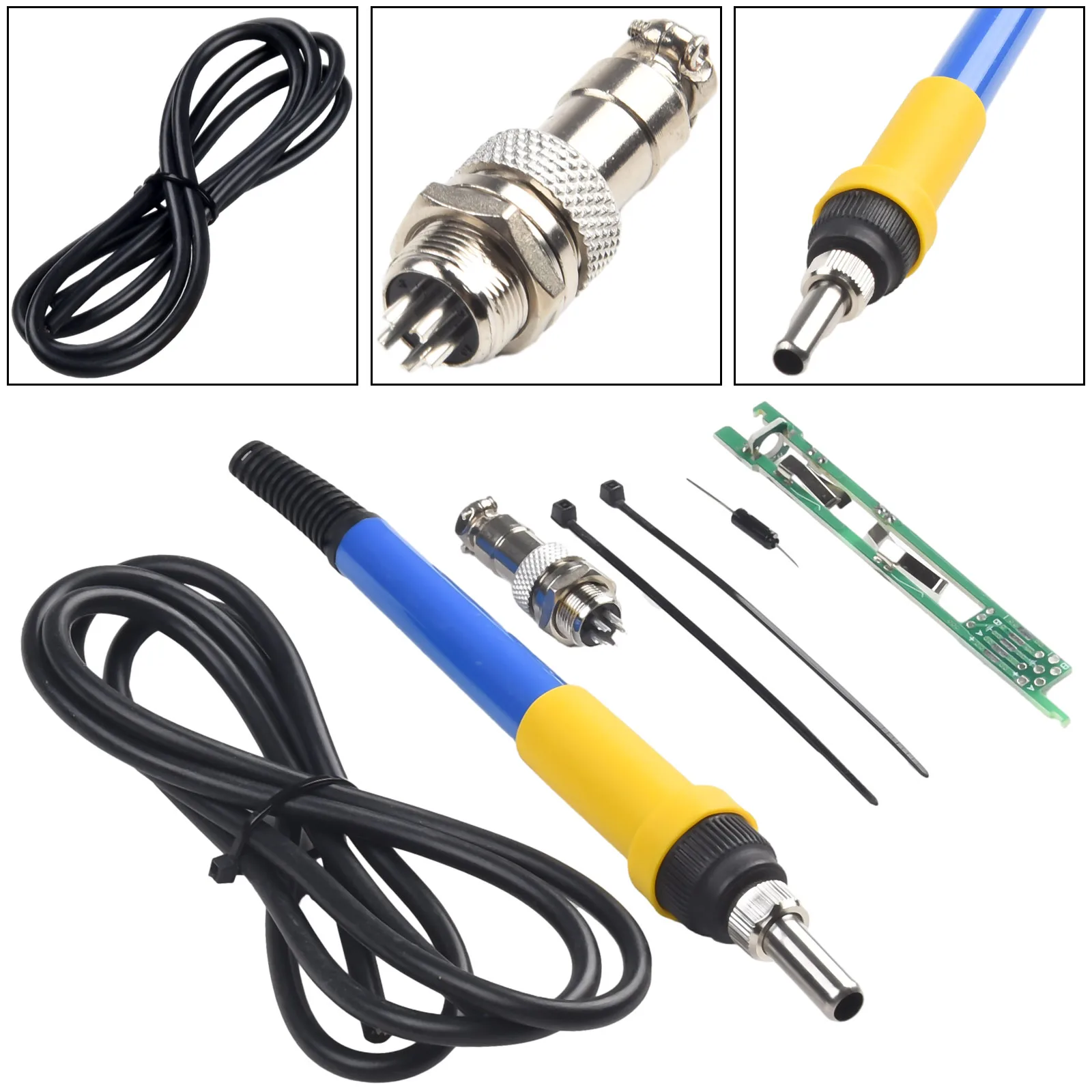 Solder Handle Kit Handle Manufacturing Metal Processing Soldering Iron 907 Turn T12 Easy To Install Easy To Use
Solder Handle Kit Handle Manufacturing Metal Processing Soldering Iron 907 Turn T12 Easy To Install Easy To Use