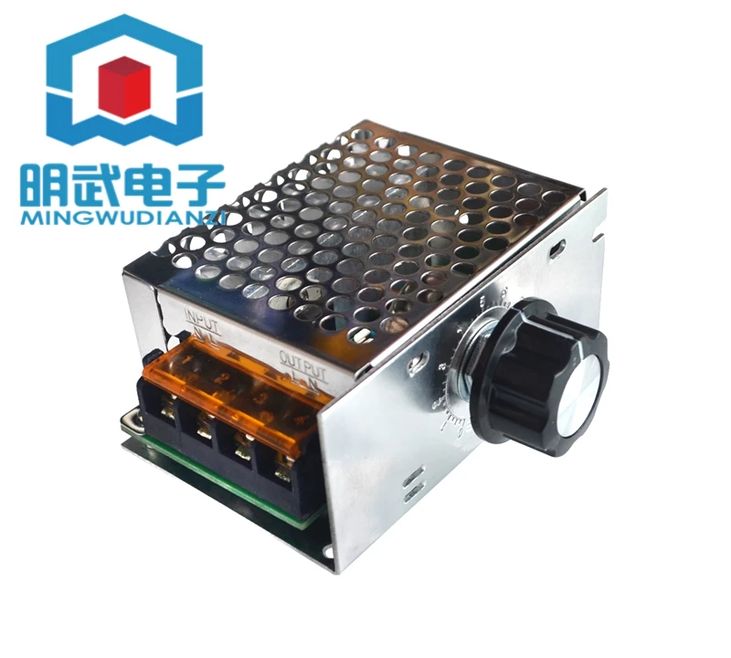 4000W high power electronic voltage regulator, dimming, speed regulation, temperature regulation, with insurance cover
4000W high power electronic voltage regulator, dimming, speed regulation, temperature regulation, with insurance cover