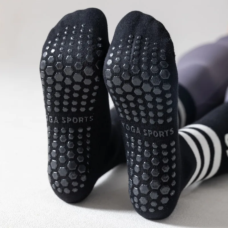 Women Yoga Socks Stockings Professional Silicone Non-slip Dance Sports Socks Casual Striped Cotton Indoor Ballet Pilates Socks
Women Yoga Socks Stockings Professional Silicone Non-slip Dance Sports Socks Casual Striped Cotton Indoor Ballet Pilates Socks