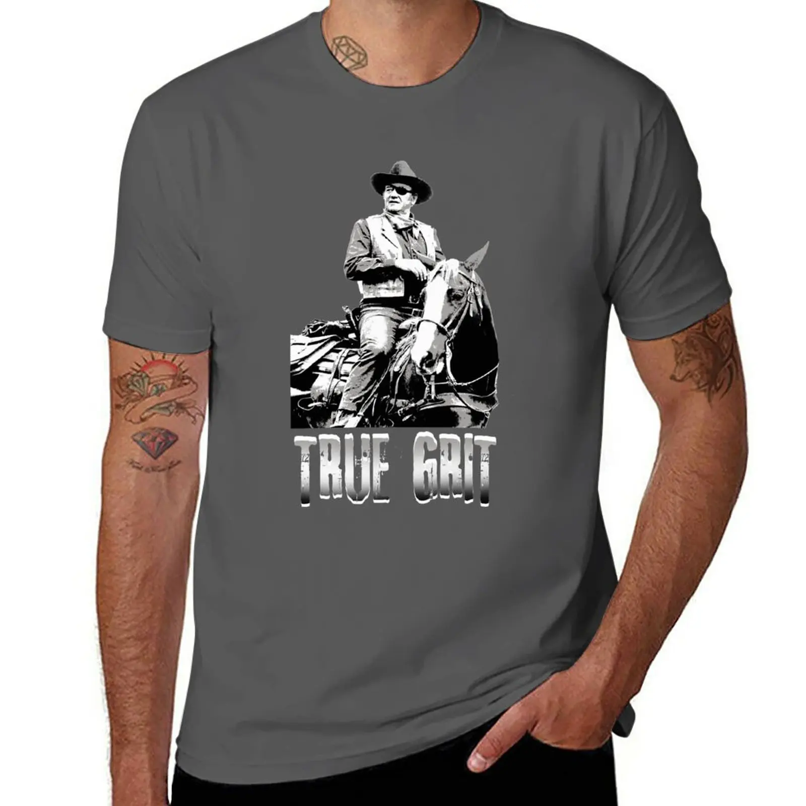 New true grit T-Shirt summer clothes cute tops quick drying t-shirt Blouse plain white t shirts men
New true grit T-Shirt summer clothes cute tops quick drying t-shirt Blouse plain white t shirts men