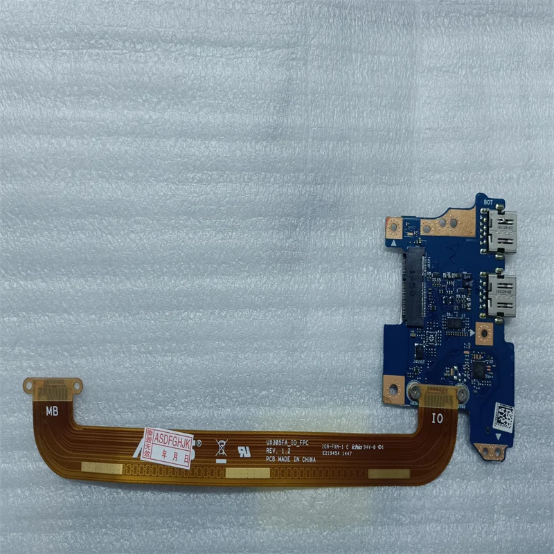Б/у оригинал для Asus UX305FA-IO REV. 2,0 USB маленькая плата UX305FA-IO-FPC REV. 1,2 тест на расположение кабеля бесплатно
Б/у оригинал для Asus UX305FA-IO REV. 2,0 USB маленькая плата UX305FA-IO-FPC REV. 1,2 тест на расположение кабеля бесплатно