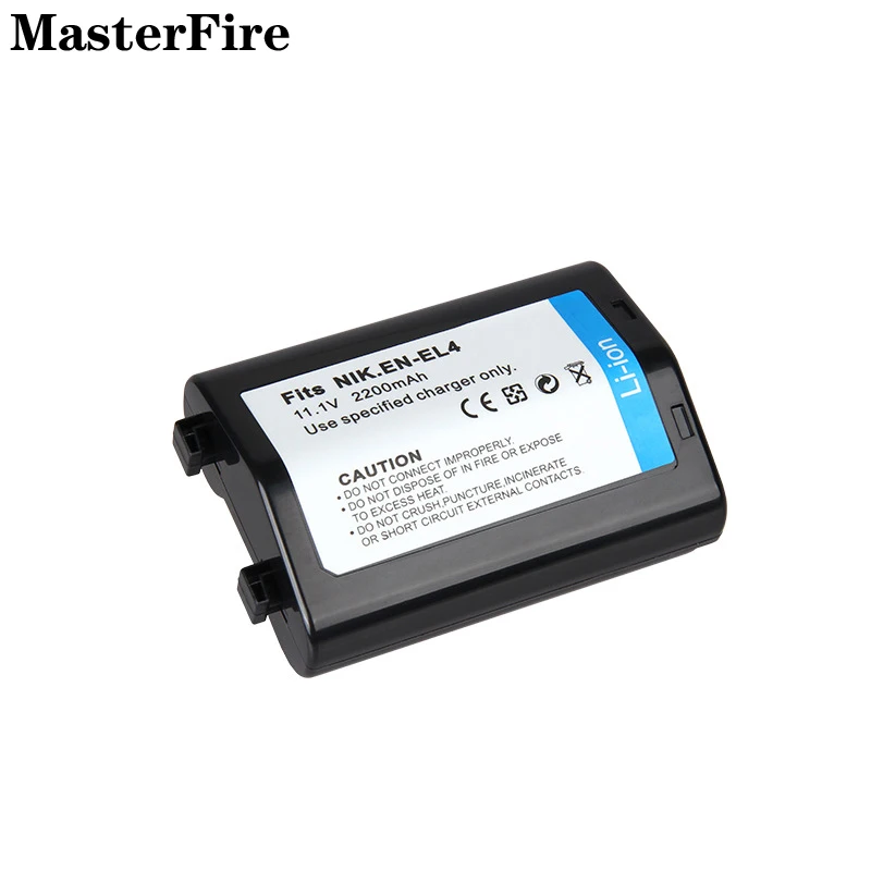 10x 11.1V 2200mah Rechargeable Li-ion Battery EN-EL4a EN-EL4 EN EL4 EL4a for Nikon D3, D2H, D2Hs, D2X, D2Xs, F6, D2Xs Batteries
10x 11.1V 2200mah Rechargeable Li-ion Battery EN-EL4a EN-EL4 EN EL4 EL4a for Nikon D3, D2H, D2Hs, D2X, D2Xs, F6, D2Xs Batteries