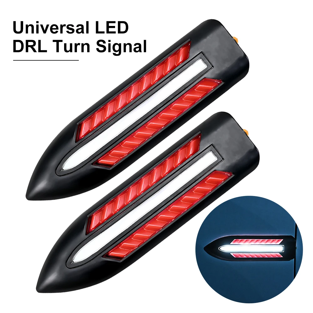 2023 2pcs Car Steering Light Fender Car LED Turn Signal Side Marker Auto Daytime Running Light Turn Signal Lights Accessories
2023 2pcs Car Steering Light Fender Car LED Turn Signal Side Marker Auto Daytime Running Light Turn Signal Lights Accessories
