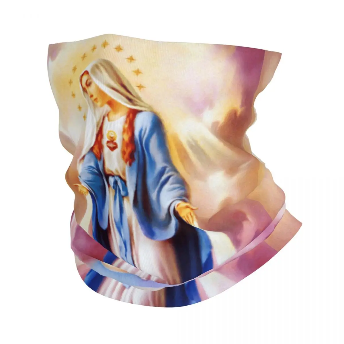 Catholic Virgin Mary Winter Headband Neck Warmer Men Women Hiking Camping Tube Scarf Our Lady of Guadalupe Face Bandana Gaiter
Catholic Virgin Mary Winter Headband Neck Warmer Men Women Hiking Camping Tube Scarf Our Lady of Guadalupe Face Bandana Gaiter