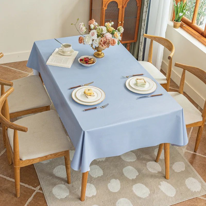 Solid Colour Home Rectangular Lambskin Waterproof Tablecloth Restaurant Gathering Party Table Decorations Oilproof Table Cover
Solid Colour Home Rectangular Lambskin Waterproof Tablecloth Restaurant Gathering Party Table Decorations Oilproof Table Cover