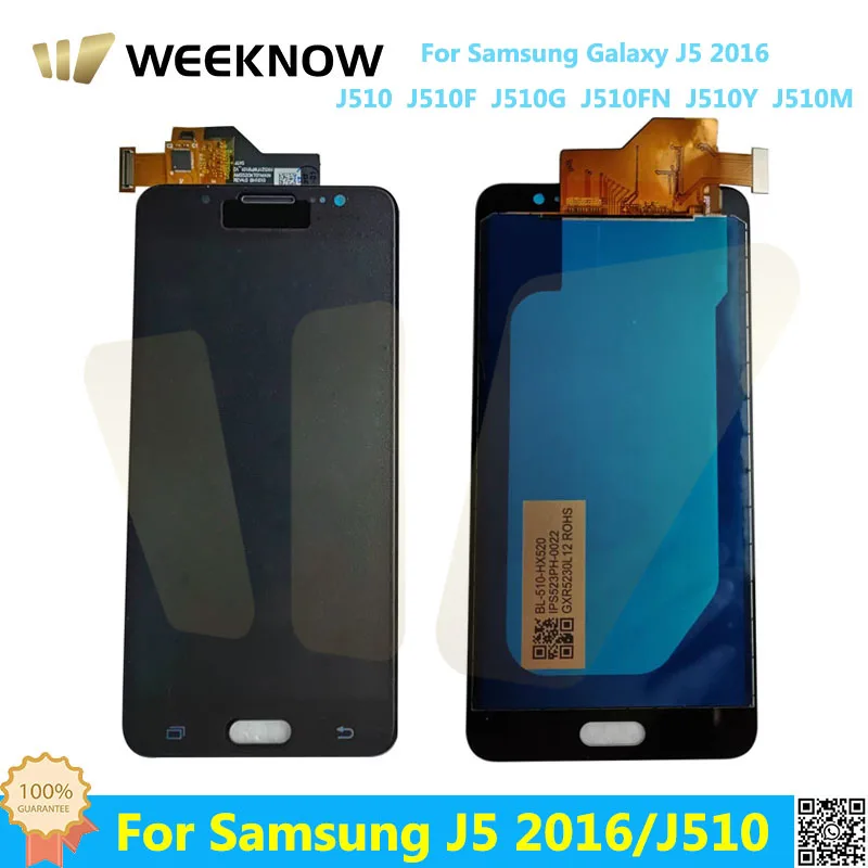 LCD Display For Samsung Galaxy J5 2016 J510 J510F J510G J510FN Incell LCD Screen Display Touch Digitizer Replacement
LCD Display For Samsung Galaxy J5 2016 J510 J510F J510G J510FN Incell LCD Screen Display Touch Digitizer Replacement