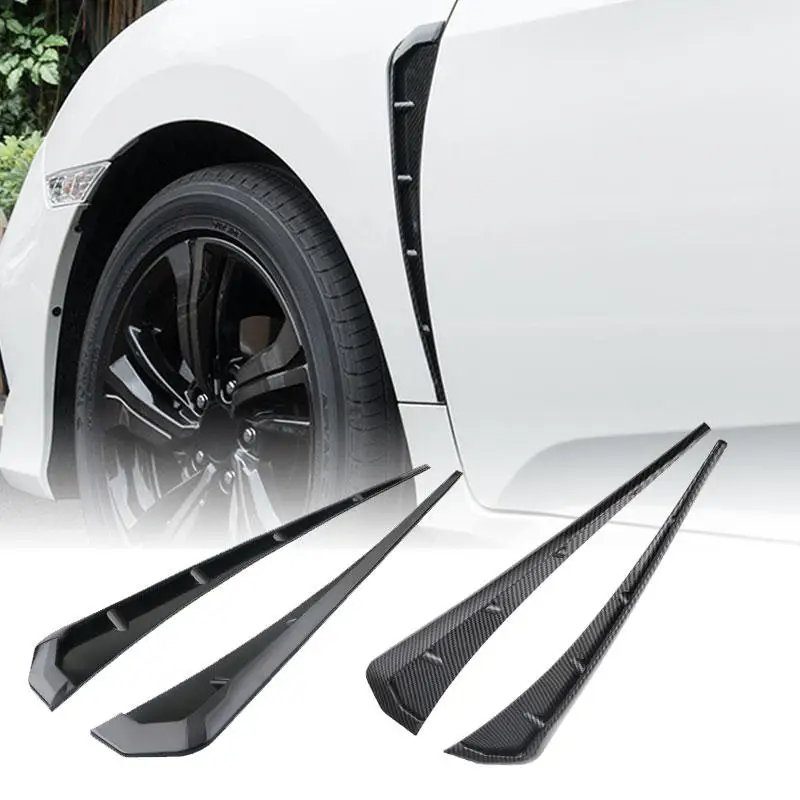 1 Pair Universal Car Mudguard Side Air Outlet Sticker Trim Simulation Shark Gills Hood Leaf Board Cover Modified Parts
1 Pair Universal Car Mudguard Side Air Outlet Sticker Trim Simulation Shark Gills Hood Leaf Board Cover Modified Parts