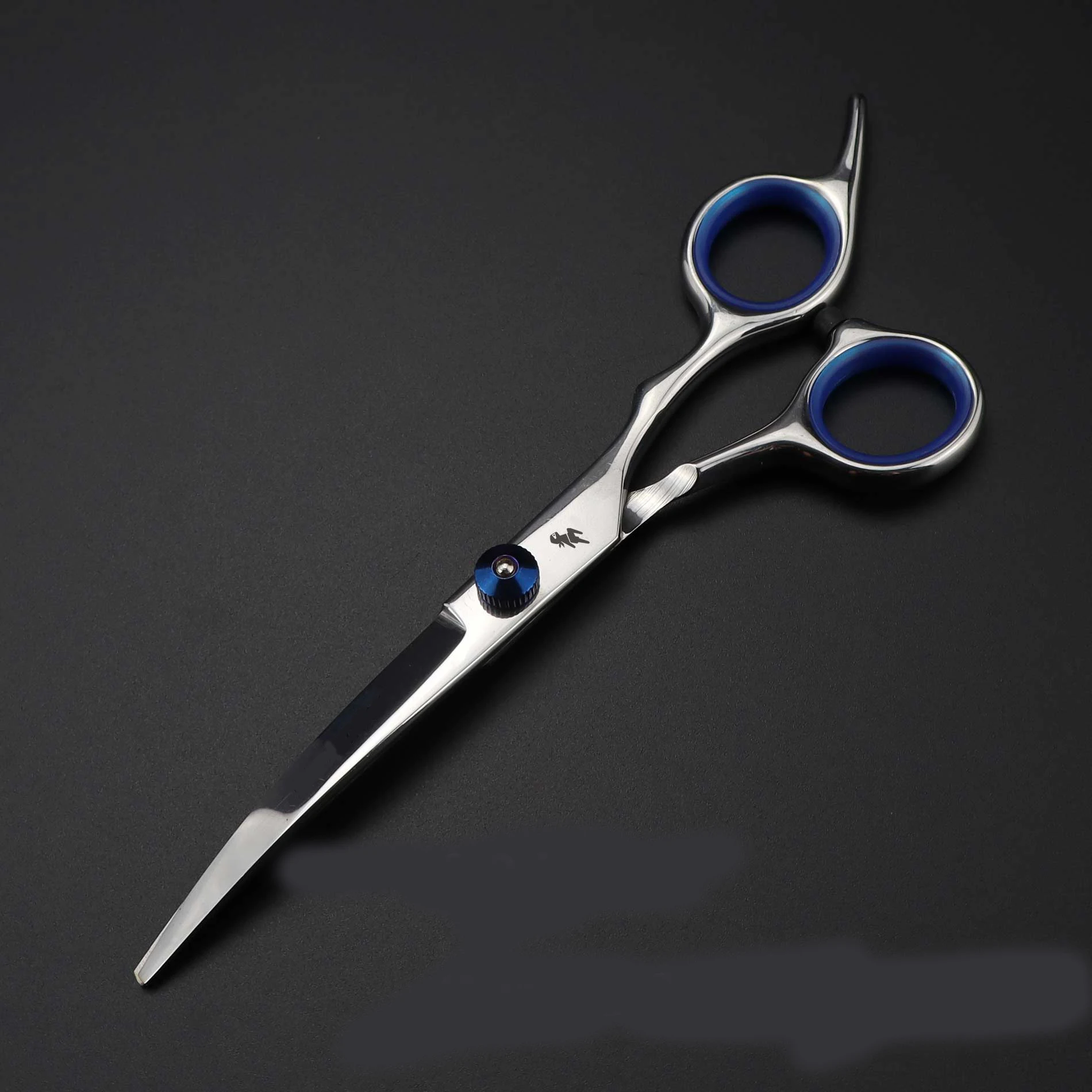 7.0inch blue pet grooming scissors set straight cut teeth cut fish bone scissors 7.0inch blue pet grooming scissors set straight cut teeth cut fish bone scissors