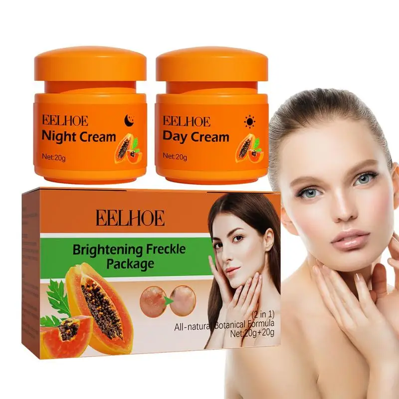 

Papaya Day Night Cream Remove Dark Spots Melanin Black Dots Melasma Remover Anti Pigmentation Brighten Whitening Freckle Cream