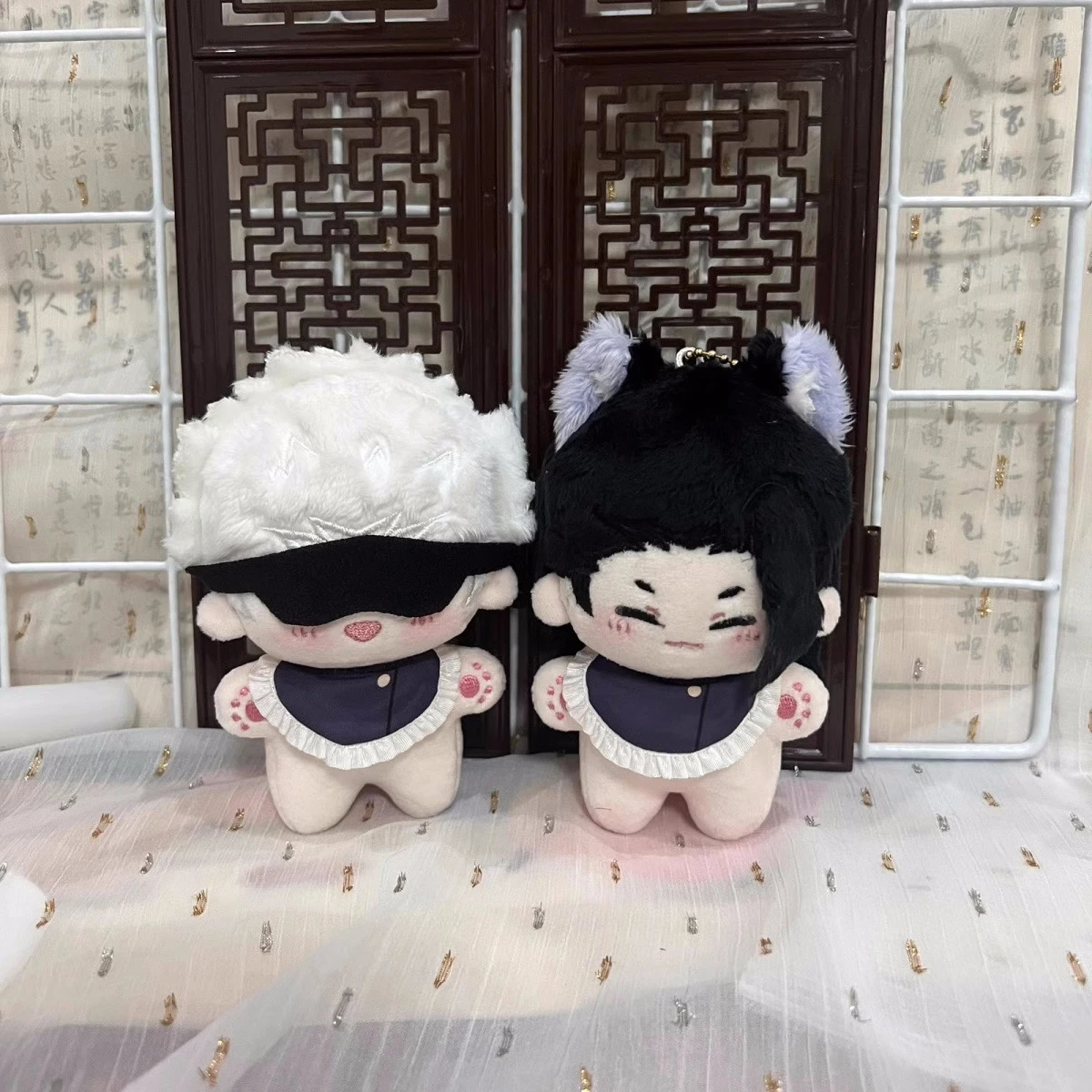 Anime Jujutsu Kaisen Satoru Gojo Geto Suguru 10cm Pendant Keychain Plush Doll Toys Stuffed Plushie a5625 Gift
Anime Jujutsu Kaisen Satoru Gojo Geto Suguru 10cm Pendant Keychain Plush Doll Toys Stuffed Plushie a5625 Gift