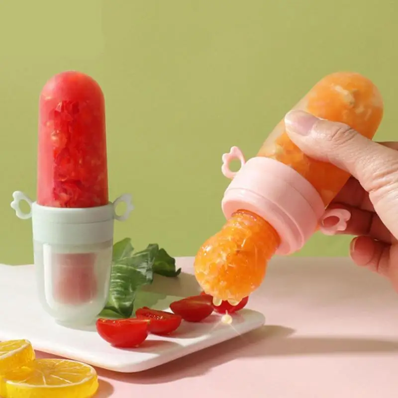 Fruit Pacifier Feeder Baby Food Dispensing Spoon Silicone Infant Fruit Squeeze FeederTravel-Friendly Kids Toddlers Boys Girl
Fruit Pacifier Feeder Baby Food Dispensing Spoon Silicone Infant Fruit Squeeze FeederTravel-Friendly Kids Toddlers Boys Girl