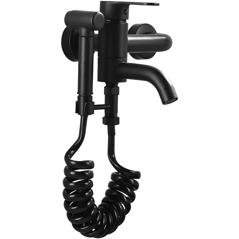 Black copper hot and cold flushing faucet pressurized cleaning spray gun toilet partner cleansing woman washer
Black copper hot and cold flushing faucet pressurized cleaning spray gun toilet partner cleansing woman washer